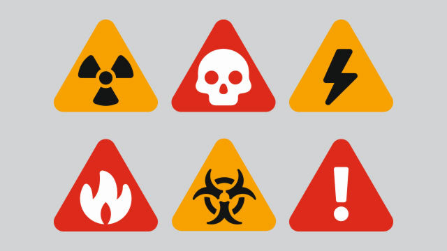 Chemical Hazard Symbols And Their Meanings