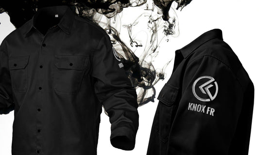 The Black Pearl Edition Knox FR Shirts And Knox Z87 Protective Eyewear