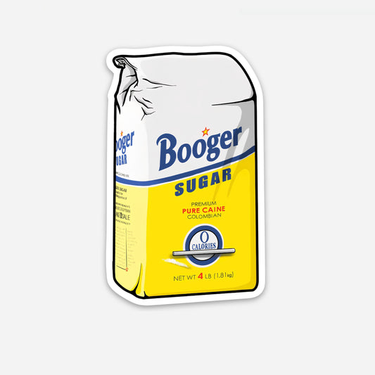 Booger Sugar Hardhat Sticker - Knox