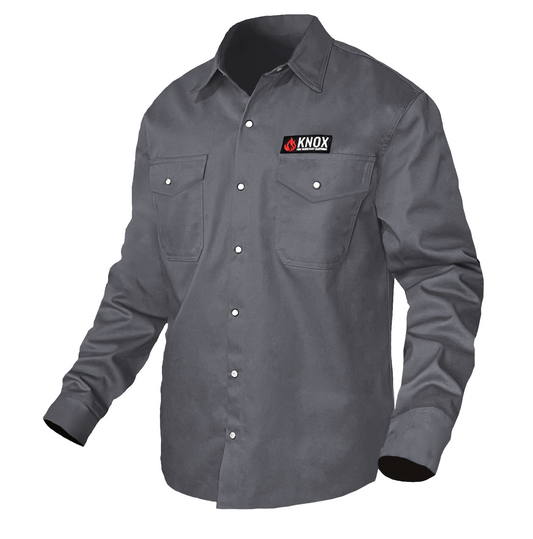 Knox® Heavy Duty FR Sherpa Lined Flame Resistant Gray Jacket