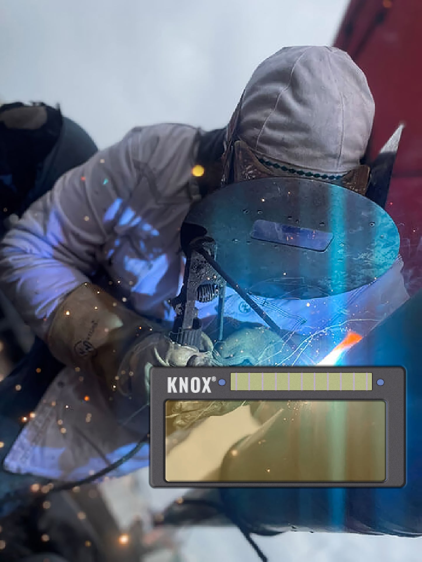 Knox 2x4 R-Series Auto Darkening Fix Shade Welding Lens R682