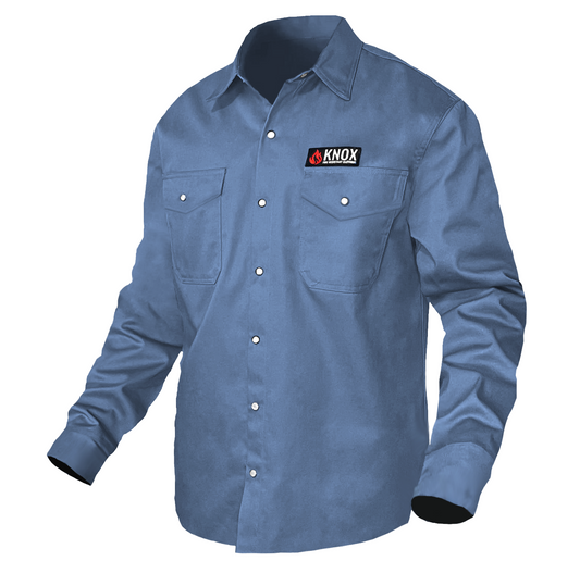 Fire Retardant | Fire Resistant Clothing | FR Shirt | Pearl Snap Shirt | Knox