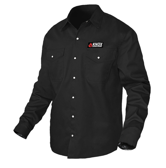 Fire Retardant | Fire Resistant Clothing | FR Shirt | Pearl Snap Shirt | Knox