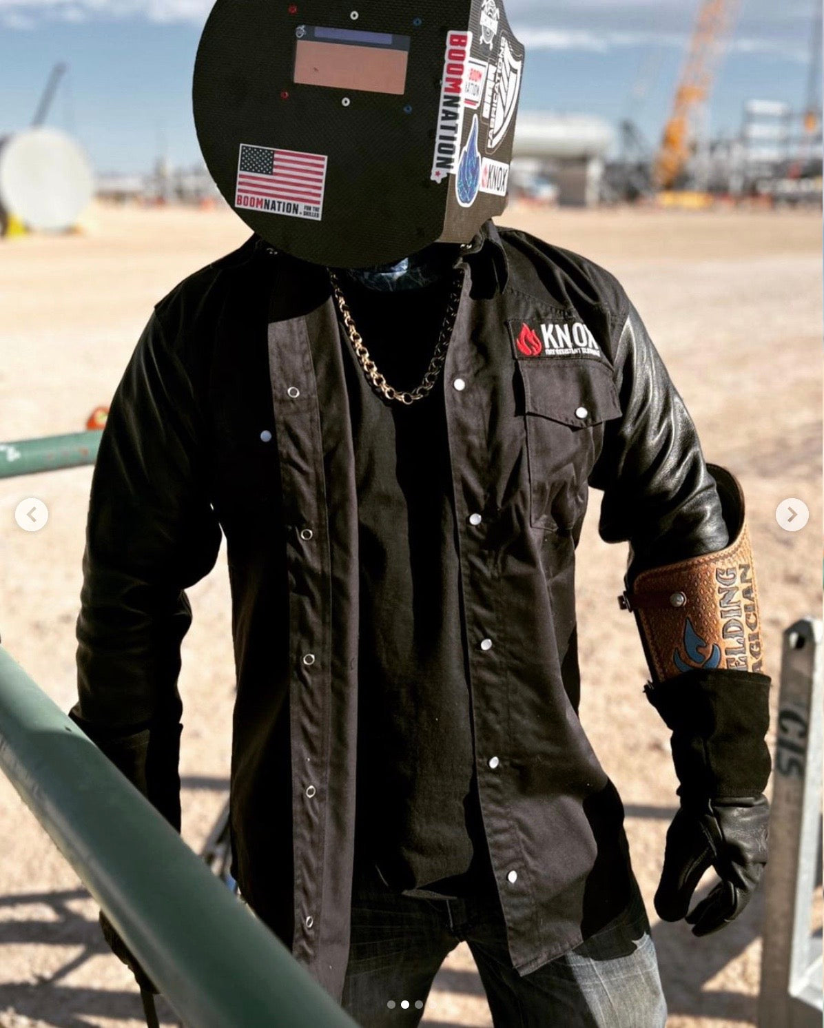 Fire Retardant | Fire Resistant Clothing | FR Shirt | Pearl Snap Shirt | Knox