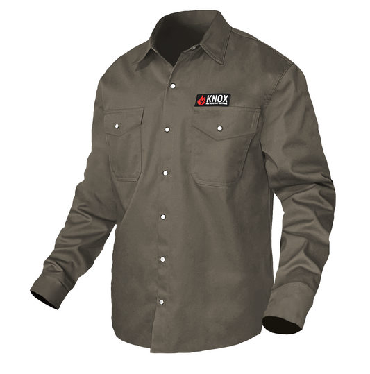 Fire Retardant | Fire Resistant Clothing | FR Shirt | Pearl Snap Shirt | Knox