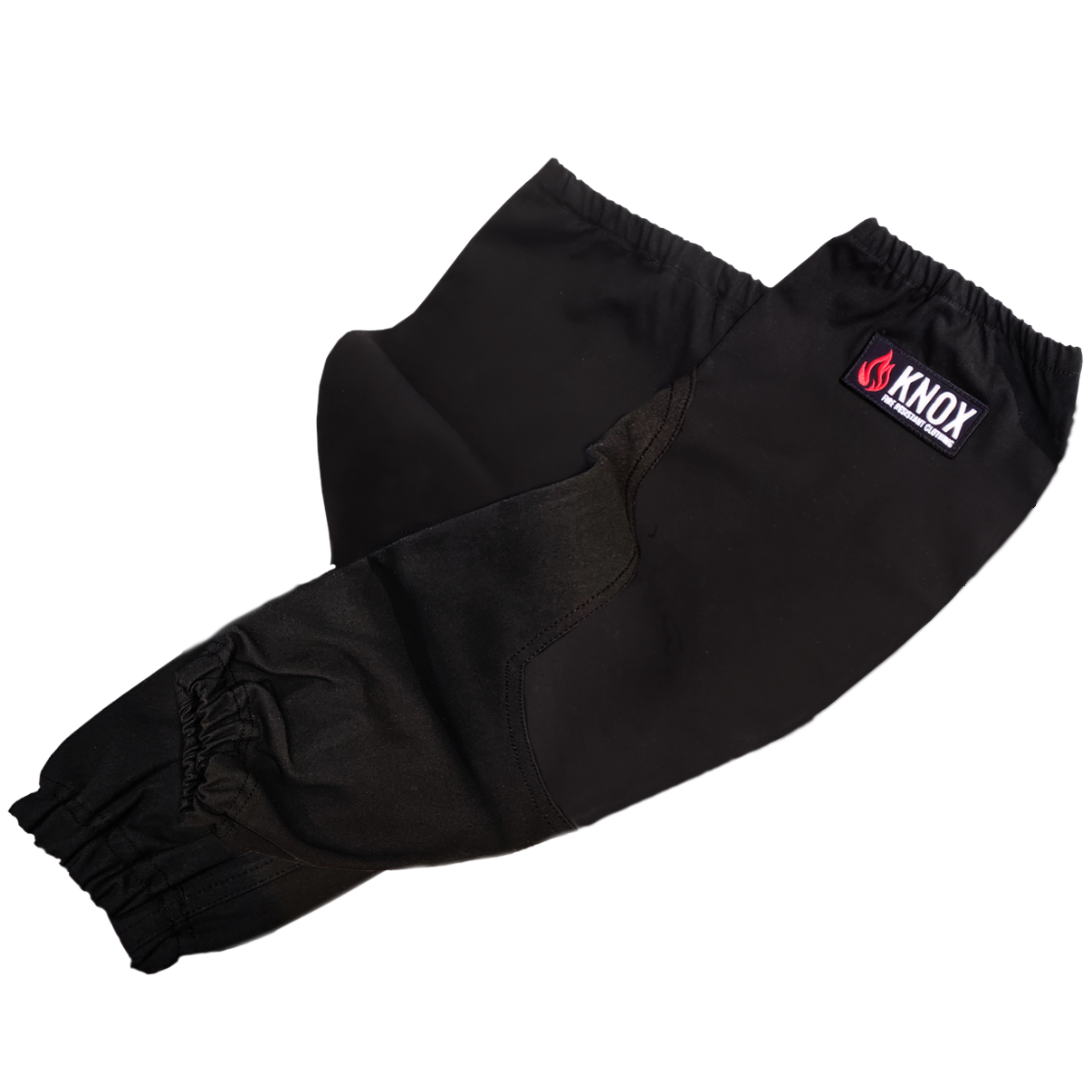 Knox Split Leather FR Welding Sleeves (Black)