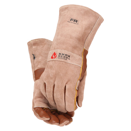Fire Retardant | Fire Resistant Gloves | FR Gloves | Weld Welder Welding Gloves | Knox