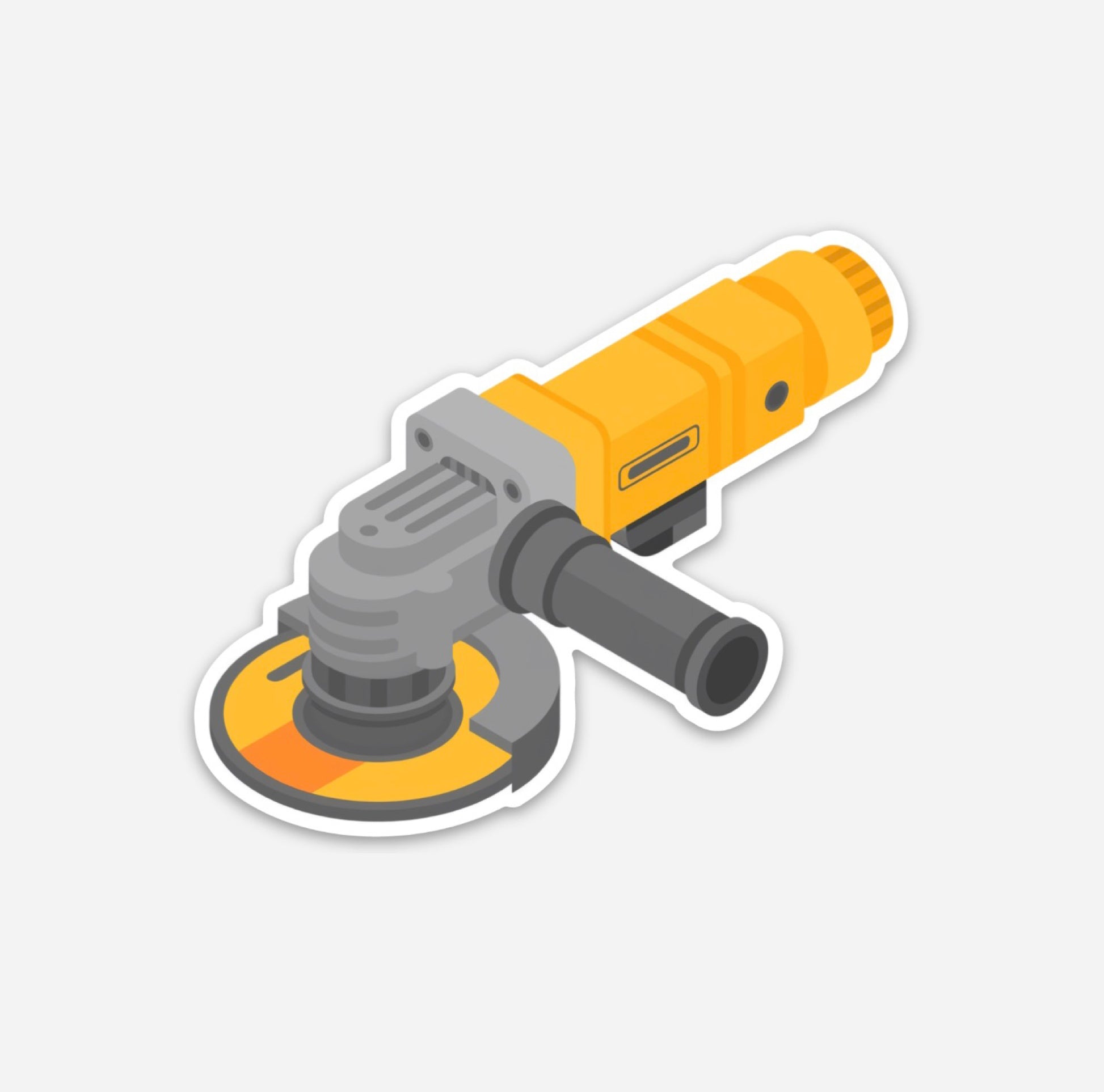 Grinder Hardhat -Grinder Hardhat Stickers | Knox