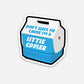 Lunch Box Hardhat Sticker | Knox