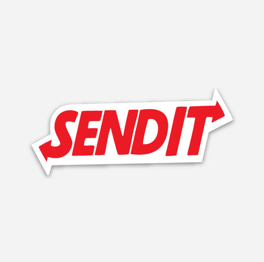 Send It Hardhat Sticker | Knox
