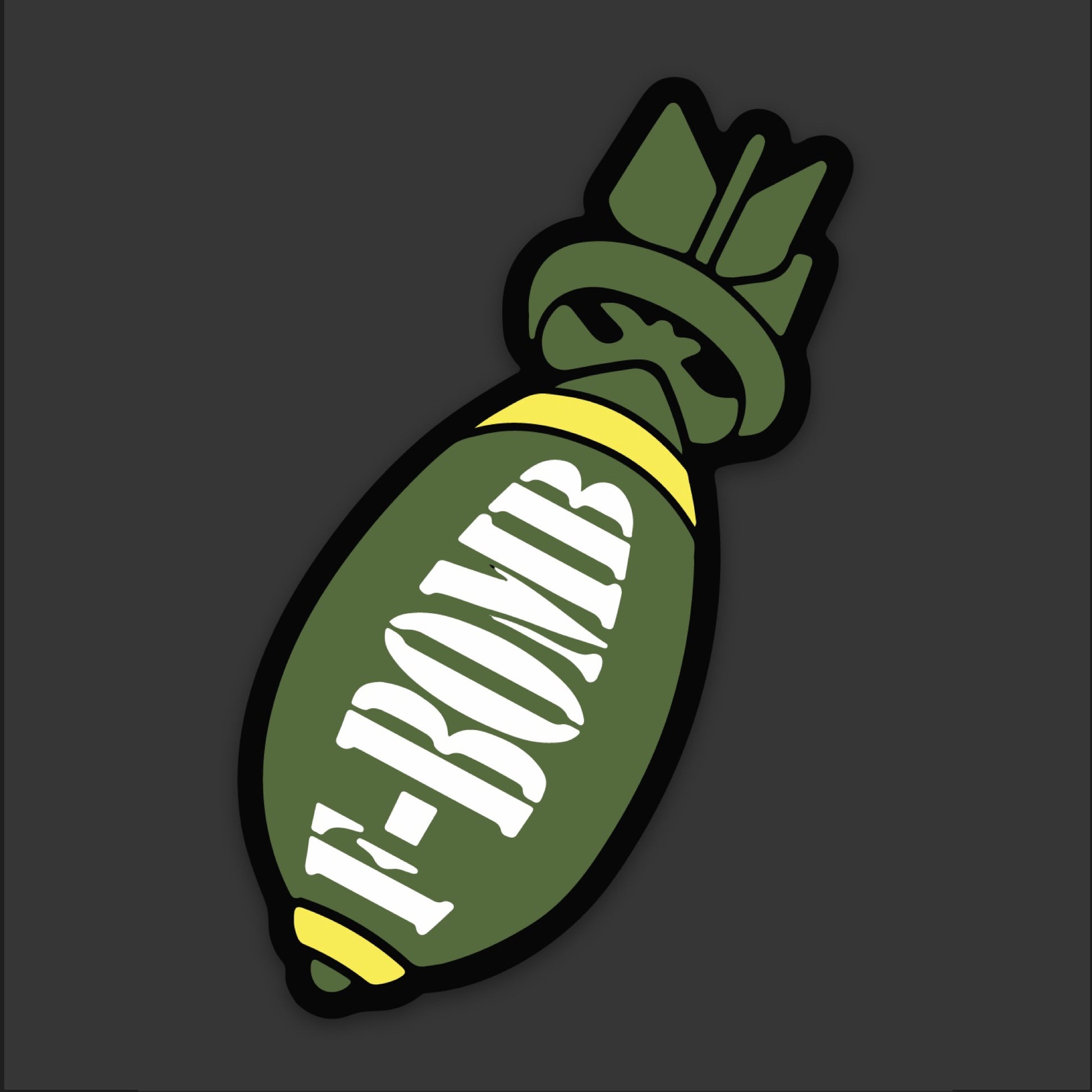 Sticker Bomb Hardhat - F Bomb II Hardhat Stickers | Knox